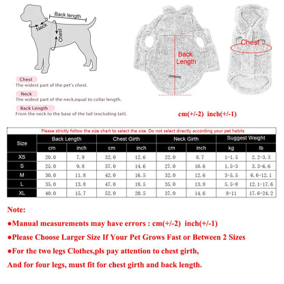 Fleece Warm Cat Costume For Winter Autumn Cute Soft Cats Clothes For Small Medium Dog Kitty Kitten Sweater Funny Pet Coat Sphynx