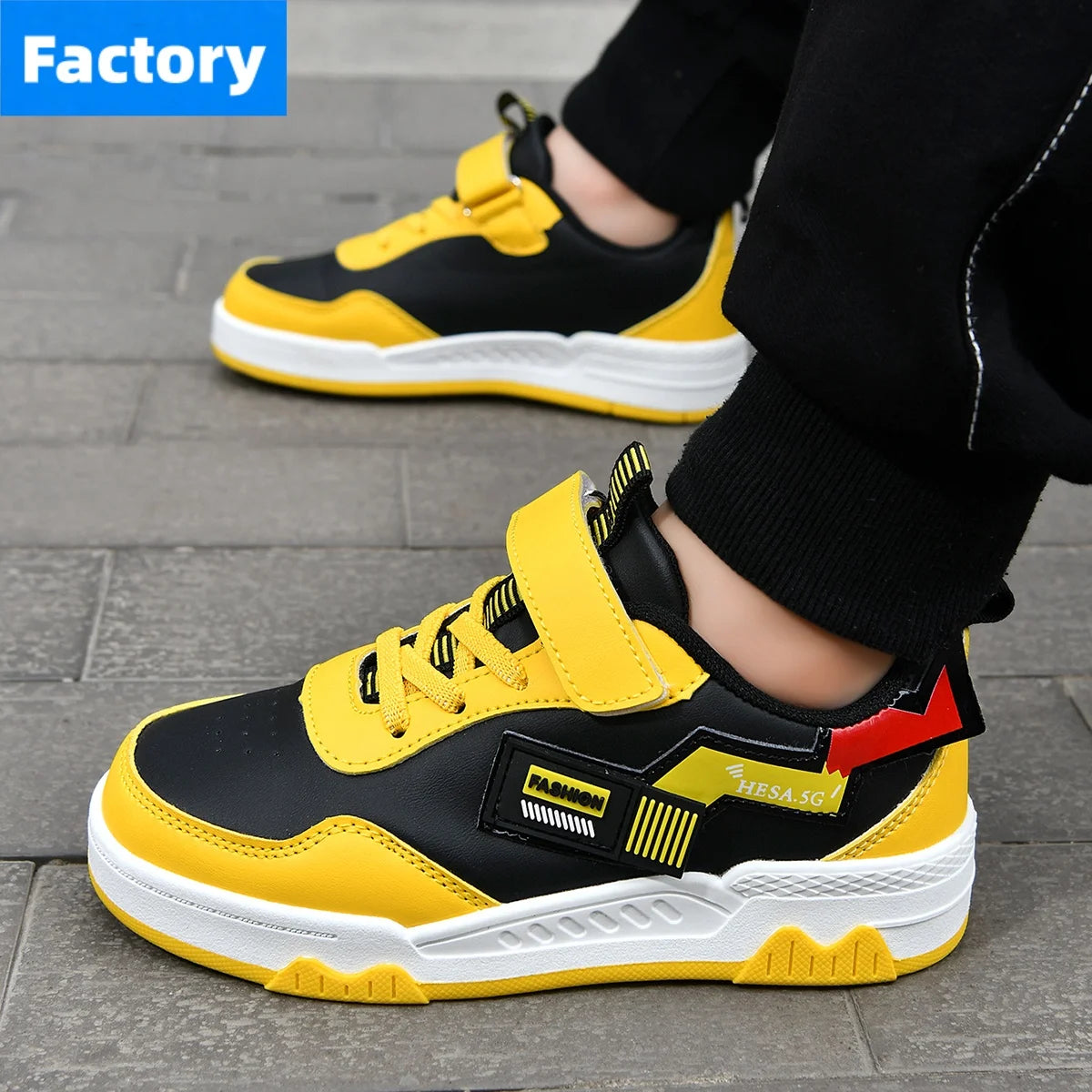 Kids Sneakers Cartoon Casual Shoes Boys Comfortable Sports Shoes Outdoor Nonslip Tennis Shoes Children Lightweight Running Shoes