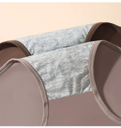 3Pcs High Waist Women Panties Leak Proof Menstrual Pants Widen Physiological Period Underwear Plus Size 4XL Cotton Female Briefs
