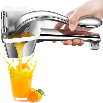 Manual Juice Squeezer - 304 Stainless Steel Juicer | Durable Kitchen Gadget
