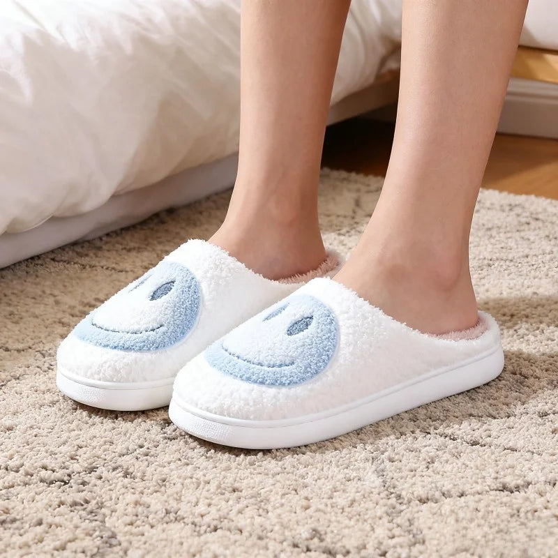 Kids Winter Slippers - Fluffy Anti Slip Children's Shoes With Thick Sole Comfort