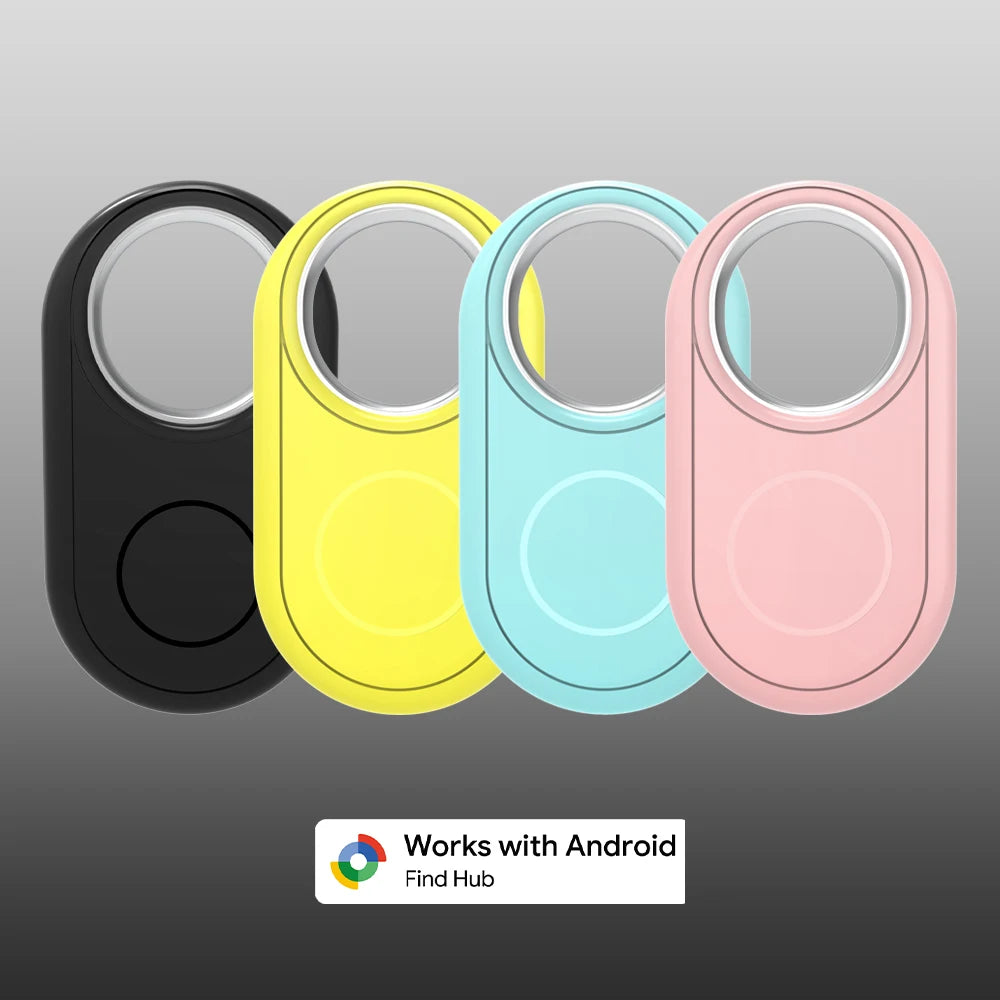 Google Find My Smart Tag Bluetooth Tracker Anti Lost Item Finder Locator for Android Keys Wallet Luggage Pet Replaceable Battery