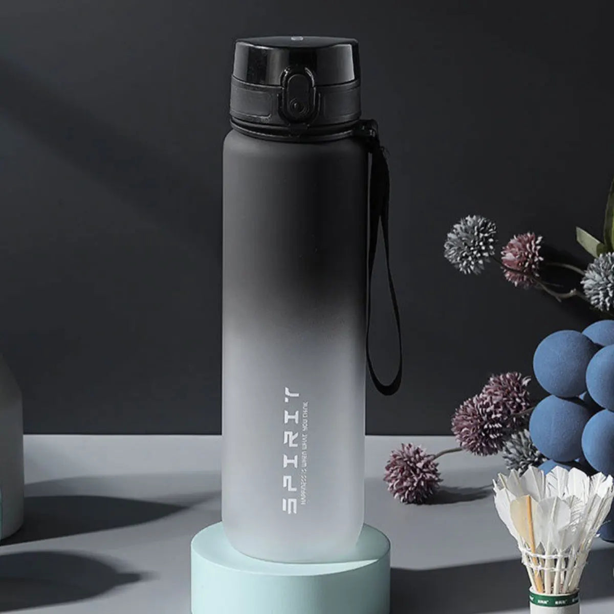Gradient Water Bottle - Choose Your Size 1000ml/600ml/750ml - Perfect for Outdoor Camping Gym Ideal Holiday Gift for Birthday