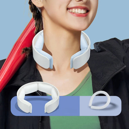 Reusable Neck Cooling Tube Ring – Ice Cushion for Jogging & Fishing