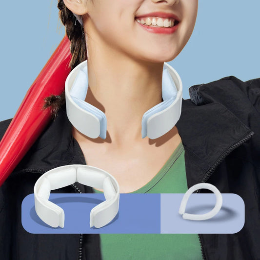 Neck Cooling Tube Ring Summer Cooler Rings Neck Circle Reusable Neck Cooling Ring Ice Cushion Tube For Adults Jogging Fishing