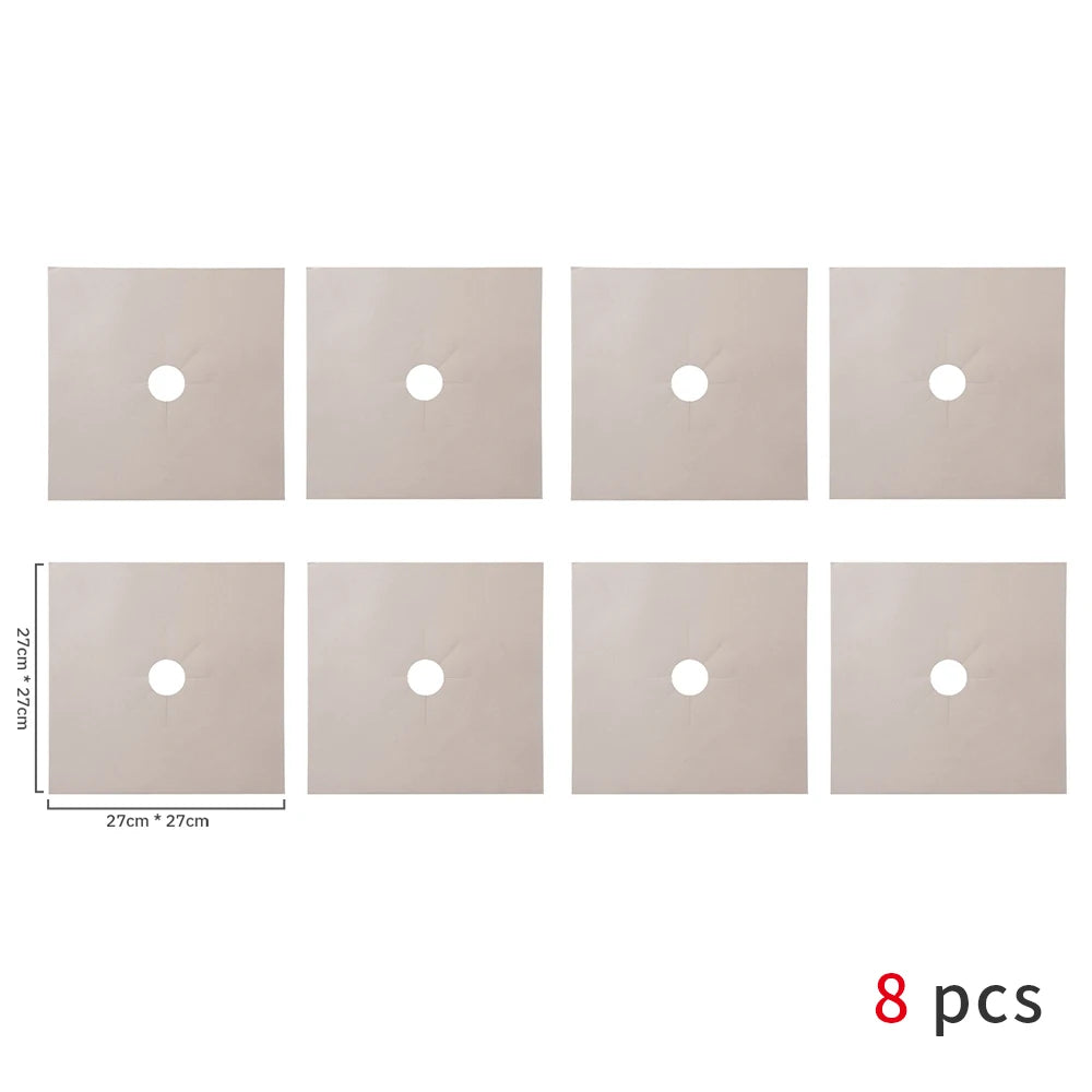 Gas Stove Protector Mats – Reusable Heat-Resistant Stovetop Liners