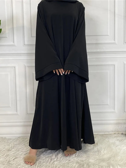 Modest Abaya Dress Ramadan Kaftan For Women | Elegant Muslim Maxi Robe