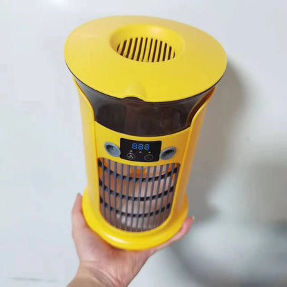 Mute Desktop USB Mini Portable Air Conditioner Fan for Room Home Camping Humidifier Water Mist Cooling Fan Night Lamp Air Cooler