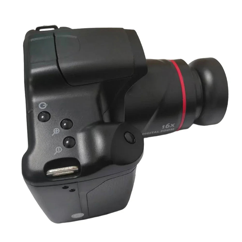 16MP Digital Camera - Vlogging Camera with 2.4 Inch LCD, 16X Digital Zoom & Face Recognition