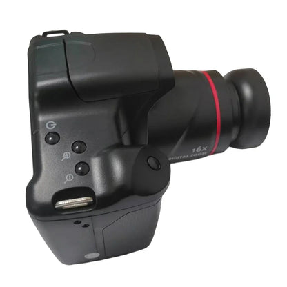 16MP Digital Camera - Vlogging Camera with 2.4 Inch LCD, 16X Digital Zoom & Face Recognition