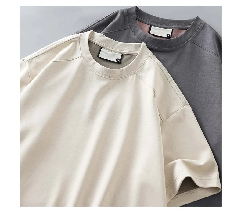 Men's Modal T-Shirt – Cool Quick-Dry Oversized Summer Top