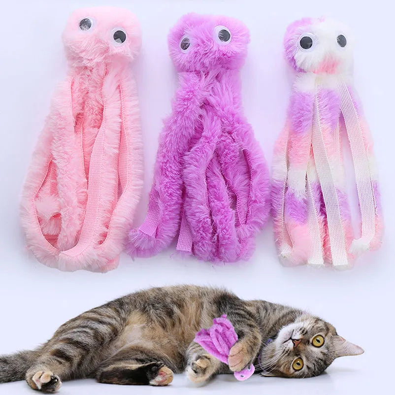 Octopus Cat Teething Stick - Hot Toy for Kittens and Cats - ZOOMNSTORE