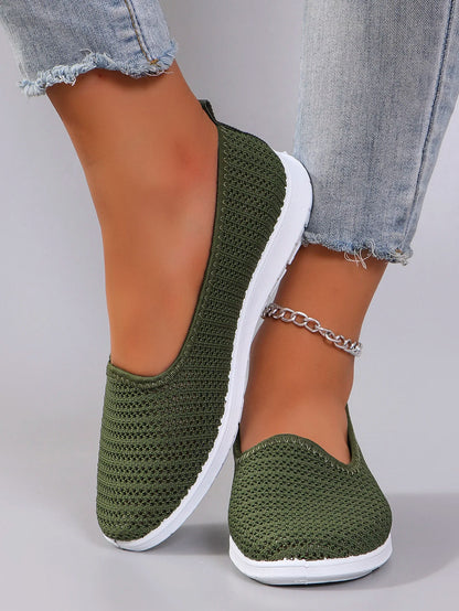Women's summer breathable mesh flat shoes women's shoes casual sneakers shoes, clearance free shipping