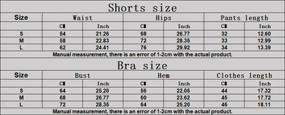 Fashion Patchwork Skinny Shorts Set Gym Women Workout Clothing Summer Sleeveless Backless Fitness Sport Suit Women Sportwear Red