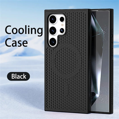 Magnetic For Magsafe Heat Dissipation Phone Case For Samsung S26 S25 S24 S23 Ultra S22 Plus FE Luxury Shockproof Protector Cover