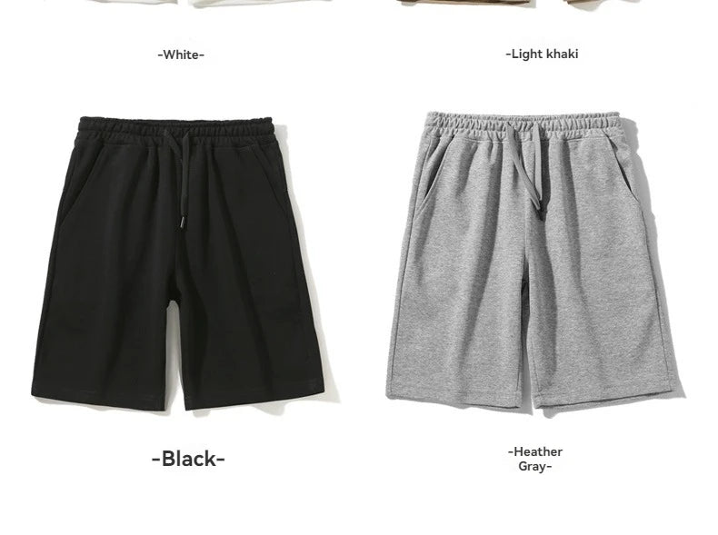 Cotton Capris Shorts – Breathable Sports Shorts for Men | Lightweight Spandex Blend