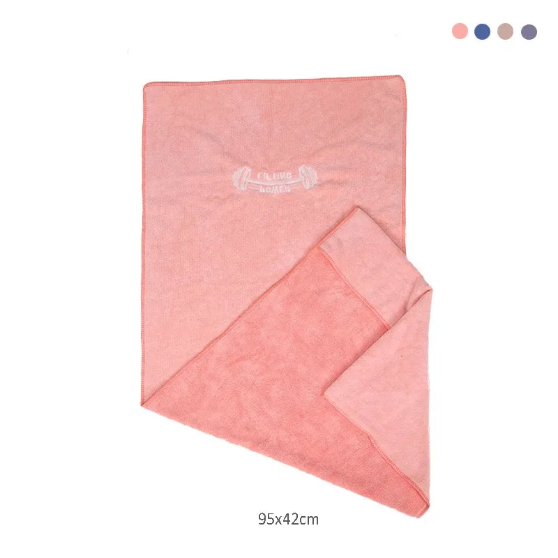 42*95cm Microfiber Gym Yoga Exercise Swimming Fitness Towel Fast Drying Cooling Towel Beach Running Body Non-slip Sports Sweat