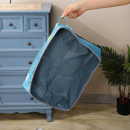 Semi Enclosed Portable Cat Litter Box - Waterproof Foldable Pet Toilet - ZOOMNSTORE
