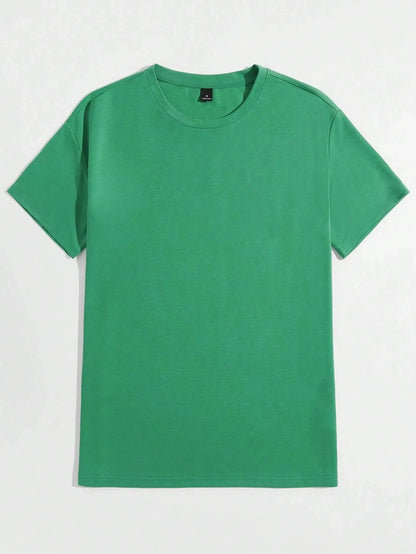 Men Cotton T Shirt - Summer Casual Tee | Breathable Loose Fit Hip Hop Top