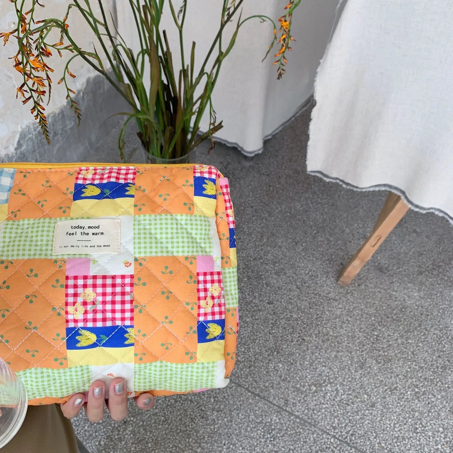 Baby Diaper Bag Cartoon Print Nappy Bag Zipper Handbag Carry Pack Travel Outdoor Diaper Storage Bag Multi Functional Storage Bag