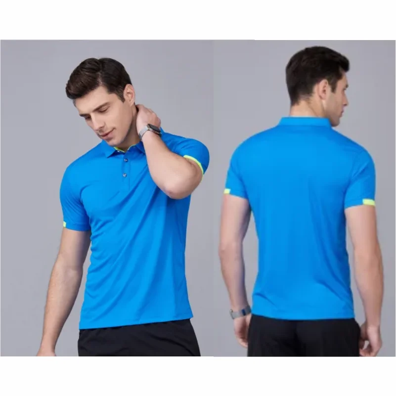 Men's Quick-Dry Polo Shirt – Breathable Golf & Sports Jersey (8 Colors)