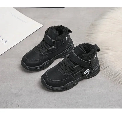 Children Winter Boots – Waterproof Kids Snow Boots With Plush Lining & Rubber Sole