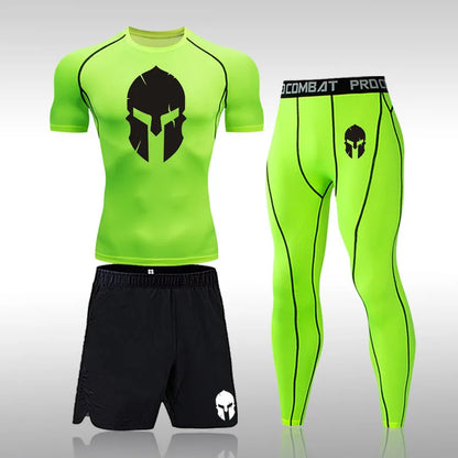 Men Sport Suits - Compression Workout Gear | Rashguard Shirts & MMA Fightwear