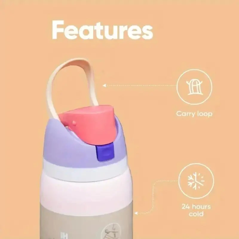 Vacuum Flasks Thermoses Water Bottle Drinkware Thermo Tumbler Stainless Steel Thermal Mug Original Cold Hot Coffee