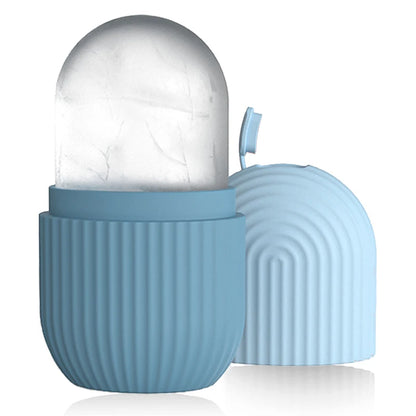 Silicone Ice Cube Trays Facial Eye Roller Ice Ball Beauty Face Lifting Massager Contouring Reduce Acne Skin Care Tool Reusable