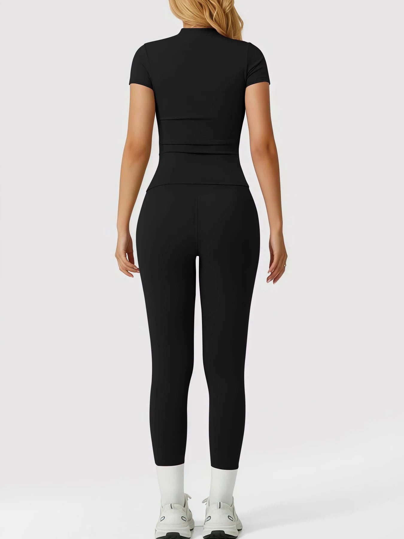 Women's Yoga Set, High-Quality Body-Fitting Quick-Dry Fitness Wear, Sport Yoga Two-Piece Set
