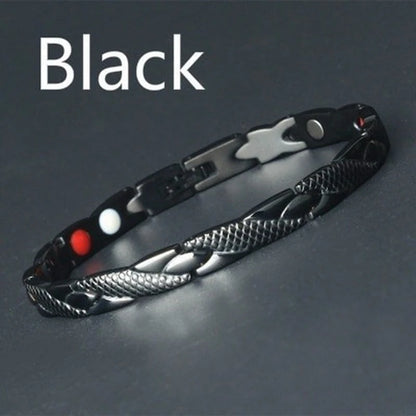 New Dragon Pattern Twisted Healthy Magnetic Magnet Bracelet for Women Power Therapy Magnets Bracelets Bangles for Women Men
