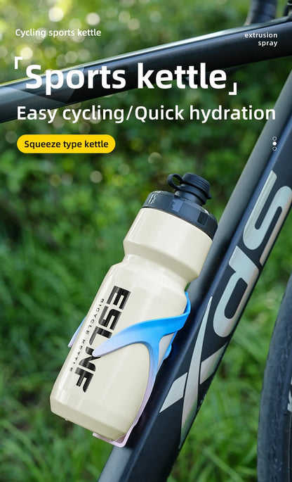 ESLNF Bicycle Riding Water Bottle Large Capacity Fitness Water Cup Road Bike Mountain Bike Portable Sports Outdoor Water Cup