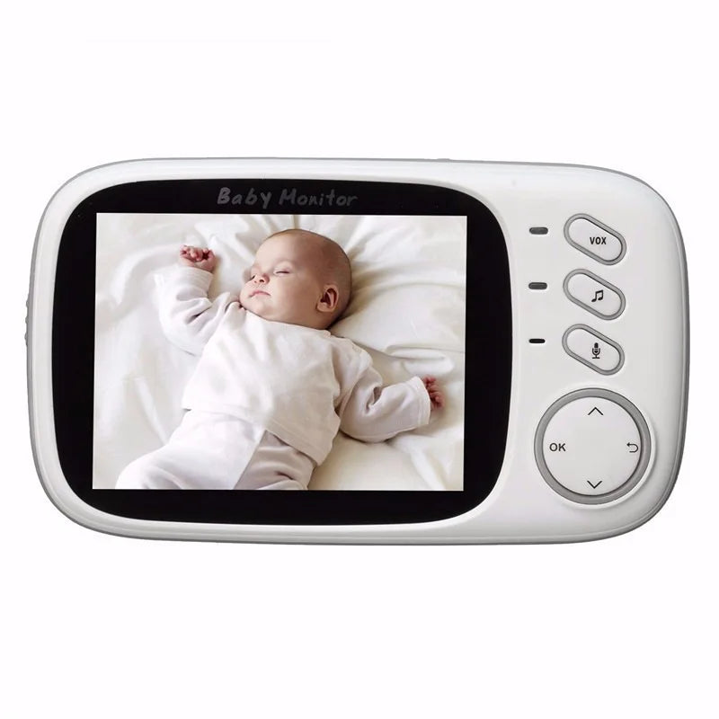 VB603 Baby Monitor 2.4G Wireless with 3.2 Inches LCD 2 Way Audio Talk Night Vision Surveillance Security Camera Babysitter