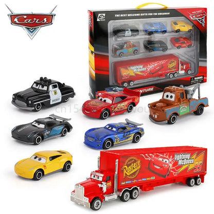 Pixar Cars 155 Diecast Car Set - Lightning McQueen  Jackson Storm Toys for Kids - ZOOMNSTORE