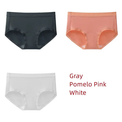 3Pcs Modal Women's Panties Lengthened Inner Crotch Female Briefs Underwear Underpants M-XXL 7A Level Antibacterial Sexy Soft Fit