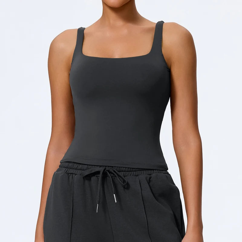 Women's Workout Tank – Breathable Yoga Tank Top | Quick Dry Running Tight Top