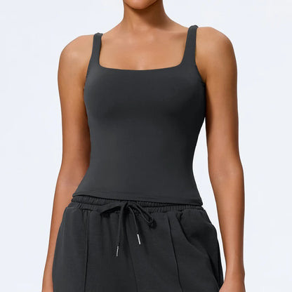 Women's Workout Tank – Breathable Yoga Tank Top | Quick Dry Running Tight Top