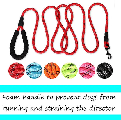 150/200/300cm Strong Dog Pet Leash Reflective Leash Large Small Dog Leash Golden Retriever Explosion Proof Punching Dog Harness