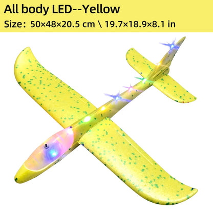Big Foam Glider Plane - Hand-Throw Outdoor Toy for Kids