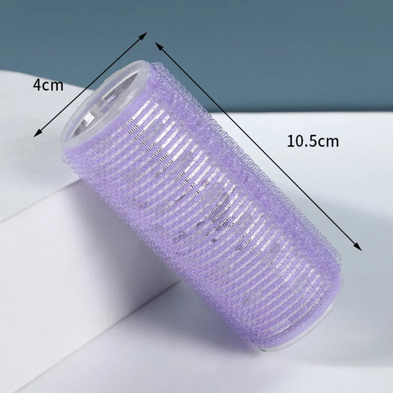 Self-Adhesive Hair Rollers - Large Soft Hair Curlers for DIY Home Styling