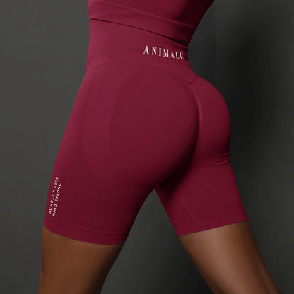 2025 ANIMALU Women Seamless Shorts for Women Push Up Booty Workout Leggings Fitness Sports Short Gym Clothing Yoga Shorts