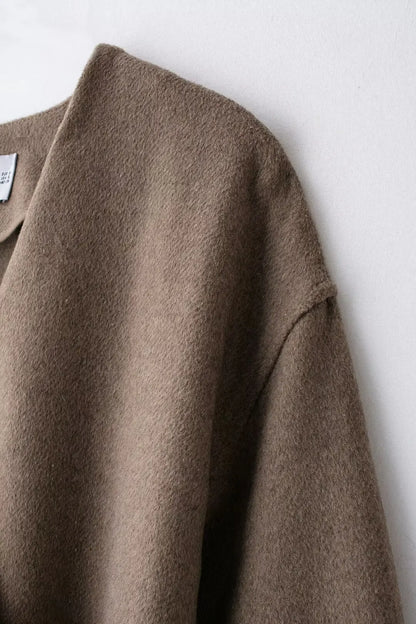 Women's Autumn Coat - Belted Winter Jacket With Soft Top Outerwear, Elegant Casual Style