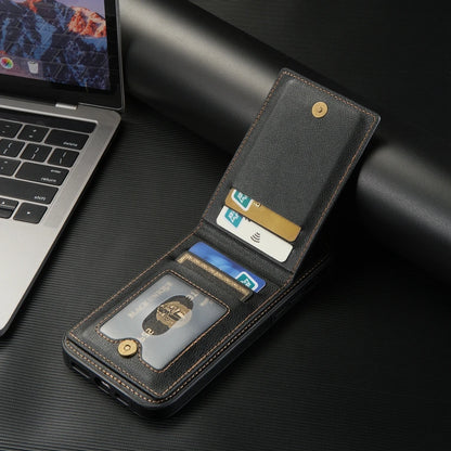 Wallet Magnetic Flip Sidestick Hardware Anti-theft Brush Leather Case For iPhone 17 Air 16e 16 Pro Max 15 Plus 14 13 12 11 XR