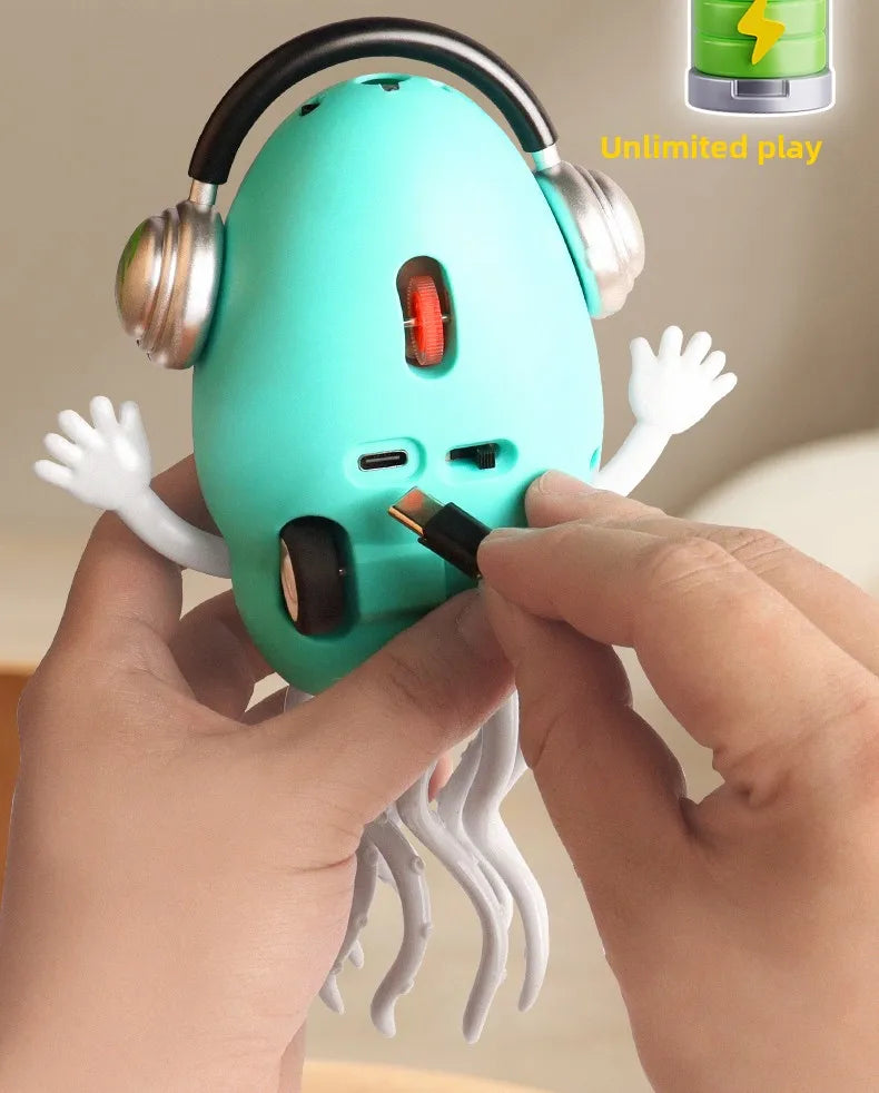 Dancing Octopus Kid Electronic Pet Toys Cartoon Interactive Development Moving Education Toddler Toy Gift Creative Birthday Gift