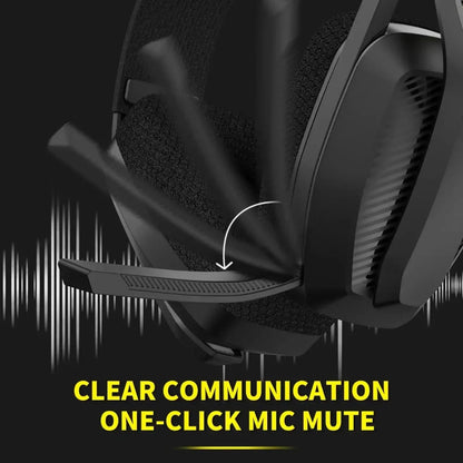 BINNUNE BW06 2.4GHz Bluetooth Gaming Headset with Mic for PS5 PS4 PC Mac Playstation Wireless Gaming headphone with Microphone