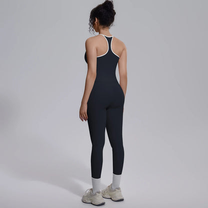 Quick Drying Legging Outdoor Running Yoga Set for Womans High Waisted Push Up Female Pants Gym Sexy Beautiful Back Vest Yoga Set