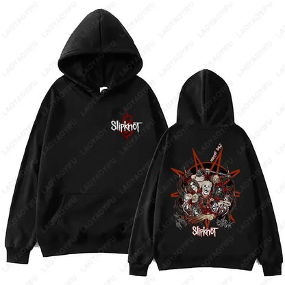New Retro Casual Style S-Slipknot Rock Band Women Men Hoodie Sweatshirts Casual Clothes Hoody Warmth Streetwear Pullovers Top