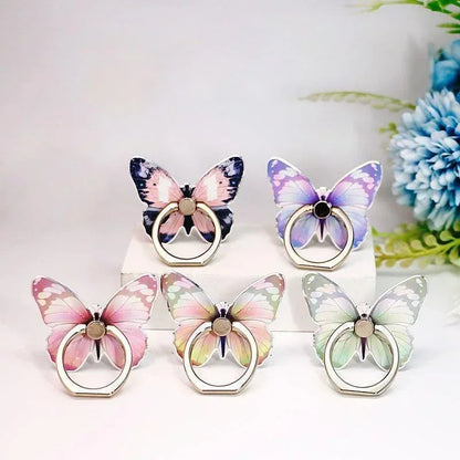 Beautiful Butterfly Phone Holder Suitable Mobile Phone Ring Holder Phone Accessories Stand