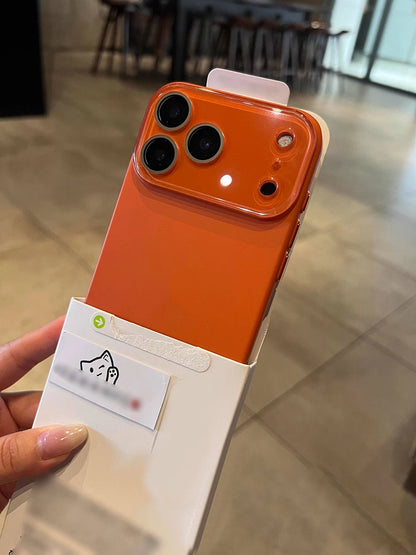 Luxury Glass Camera Phone Case For iPhone 17 15 14 13 16 Pro Max 17Pro Matte Cases For iPhone17 Pro Max Hard PC Skin Back Cover