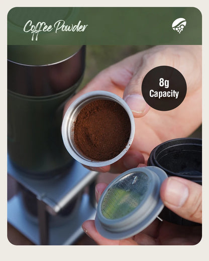 Portable Wireless Espresso Machine - Car  Home Coffee Maker for Nespresso Dolce Capsules - ZOOMNSTORE